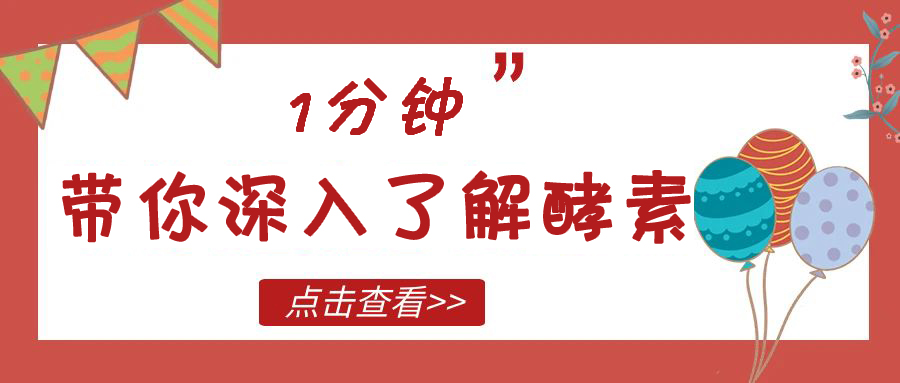 1分钟带你深入了解酵素
