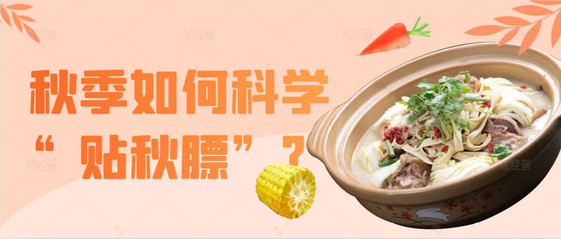 秋季如何科学“贴秋膘”？