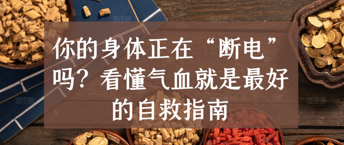 你的身体正在“断电”吗？看懂气血就是最好的自救指南