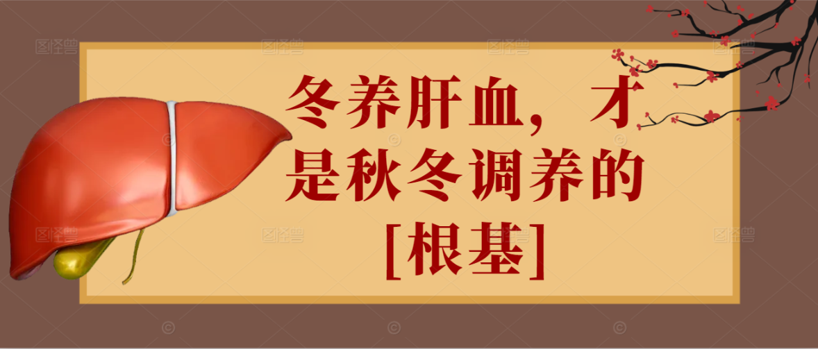 冬养肝血，才是秋冬调养的[根基]