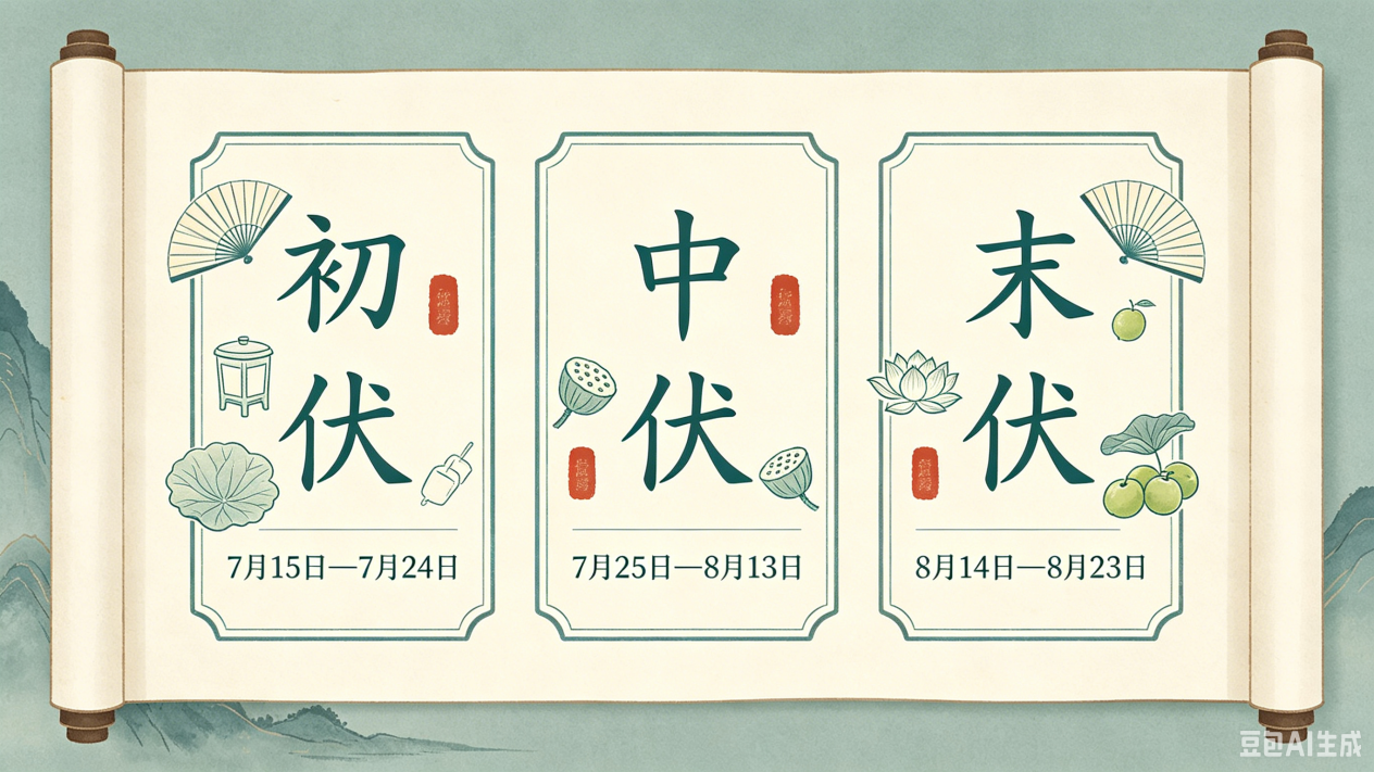 2026 三伏日历出炉！40天长伏，收好